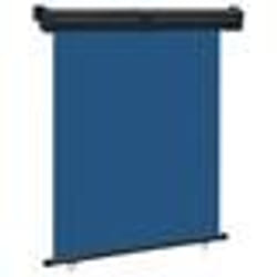 vidaXL Auvent latéral de balcon 145x250 cm Bleu
