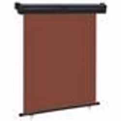 vidaXL Auvent latéral de balcon 145x250 cm Marron