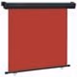 vidaXL Auvent latéral de balcon 175x250 cm Rouge - TU