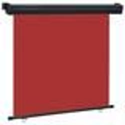 vidaXL Auvent latéral de balcon 175x250 cm Rouge - TU