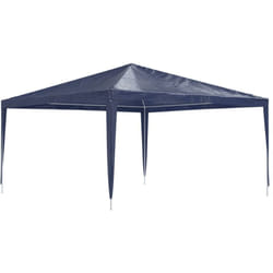vidaXL Tente de réception 4x4 m bleu - TU