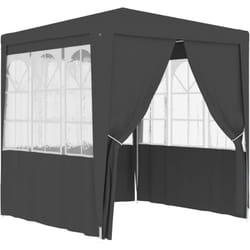 Vidaxl - Tente de réception avec parois 2,5x2,5 m Anthracite 90 g/m²