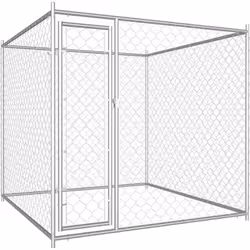 Ce chenil polyvalent pour chiens a de multiples utilisations : jeu, exercice, dressage ou tout simplement protection de vos c ...