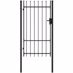 Ce portail de jardin formera une barrière pratique et en style contemporain, qui séparera votre jardin du monde extérieur. Tr ...