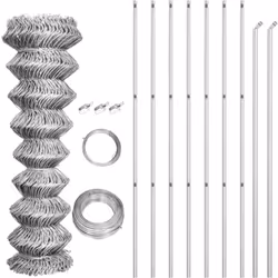 Ce grillage galvanisé de haute qualité, au design simple mais pratique, conviendra à tous les jardins. Fabriqué en acier galv ...