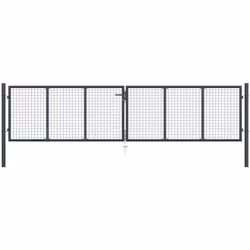 DESCRIPTION GÉNÉRALE Ce portail offre une grande stabilité et durabilité, idéal comme entrée moderne pour votre jardin, patio ...