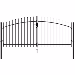 Ce portail de jardin formera une barrière pratique et en style contemporain, qui séparera votre jardin du monde extérieur. Tr ...