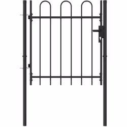 Ce portail de jardin formera une barrière pratique et en style contemporain, qui séparera votre jardin du monde extérieur. Tr ...
