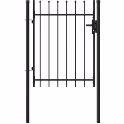 Description générale Ce portail de jardin forme une barrière pratique et au style contemporain, séparant votre jardin du mond ...