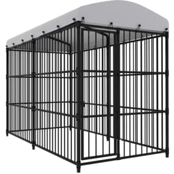Vidaxl - Chenil d'extérieur avec toit pour chiens 300x150x210 cm