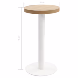 VidaXL 286414 table de cuisine et de salle à manger - Vue supplémentaire 5