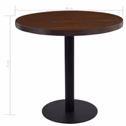 VidaXL 286425 table de cuisine et de salle à manger - Vue supplémentaire 5