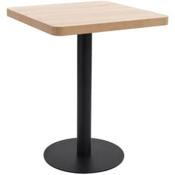 Vidaxl - Table de bistro marron clair 60x60 cm mdf