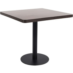 Vidaxl - Tableau de bistrot brun foncé 80x80 cm pour le salon du bar