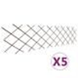 vidaXL Clôture en treillis de saule 5 pcs 180x60 cm - TU