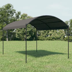 vidaXL Auvent de parasol 3 x 4 m Anthracite