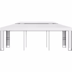 Cette tonnelle est idéale pour tout événement extérieur, comme des spectacles, mariages, fêtes, barbecues, festivals, ect. Vo ...