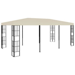 vidaXL Belvédère 3x6 m Crème - TU