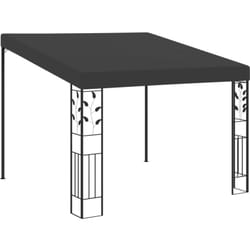 vidaXL Belvédère à montage mural 3x3x2,5 m Anthracite - TU