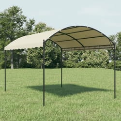 vidaXL Tonnelle Tissu Crème 48029