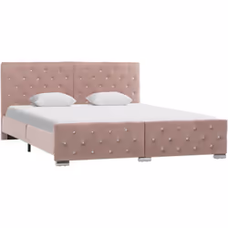 Ce cadre de lit classique deviendra l'attraction principale de votre chambre à coucher. Se distinguant par un design sobre ma ...