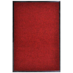 Vidaxl - Paillasson Rouge 117x220 cm pvc