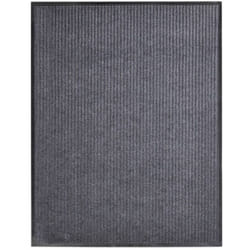 Vidaxl - Paillasson Gris 117x220 cm pvc