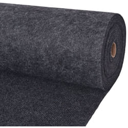 Vidaxl - Tapis strié pour exposition 1,2x10 m Anthracite