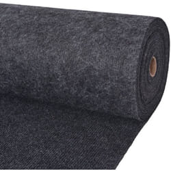 Vidaxl - Tapis strié pour exposition 1,2x15 m Anthracite