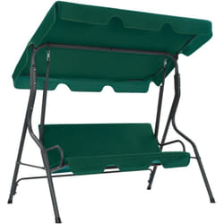 Vidaxl - Balancelle de jardin Vert 170 x 110 x 153 cm Tissu
