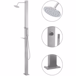 Description générale Notre système de panneaux de douche multifonctionnel a un design élégant et sera un excellent ajout à vo ...