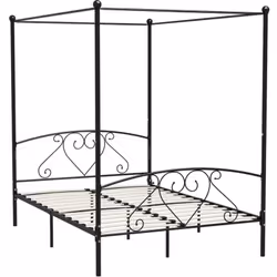 VidaXL 284436, Noir, 1475 mm, 2,09 m, 1980 mm, 1400 x 2000 mm, 1 pièce(s)