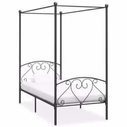VidaXL 284441, Gris, 1075 mm, 2,09 m, 1980 mm, 1000 x 2000 mm, 1 pièce(s)