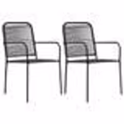VidaXL 48568, Terrace, Coton, Acier, Noir, 560 mm, 535 mm, 855 mm