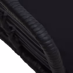 VidaXL 48578 chaise d'extérieur Terrace Siège rembourré Polyester, Polyuréthane, Acier Noir - Vue supplémentaire 7