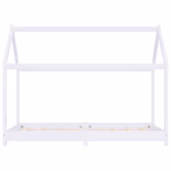 VidaXL 283349 Lit pour enfant Blanc Bois - Vue supplémentaire 4