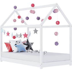 VidaXL 283350 Lit pour enfant Blanc Bois