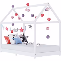 VidaXL 283351, Blanc, Bois, 90 x 200 mm, 1 pièce(s)