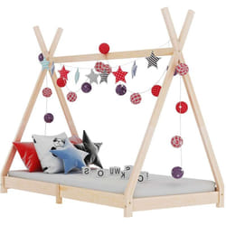 Vidaxl - Cadre de lit d'enfant Bois de pin massif 70x140 cm