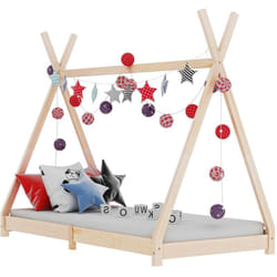 Vidaxl - Cadre de lit d'enfant Bois de pin massif 80x160 cm
