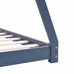 VidaXL 283361 Lit pour enfant Gris Bois - Vue supplémentaire 6
