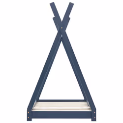 VidaXL 283363 Lit pour enfant Gris Bois - Vue supplémentaire 4