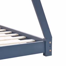 VidaXL 283363 Lit pour enfant Gris Bois - Vue supplémentaire 6