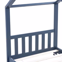 VidaXL 283370 Lit pour enfant Gris Bois - Vue supplémentaire 6