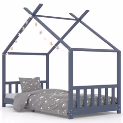 VidaXL 283372, Gris, Bois, 90 x 200 mm, 1 pièce(s)