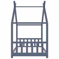 VidaXL 283372 Lit pour enfant Gris Bois - Vue supplémentaire 5