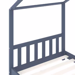 VidaXL 283372 Lit pour enfant Gris Bois - Vue supplémentaire 6