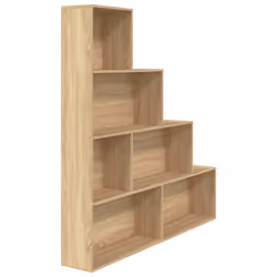 VidaXL 800660, Chêne, 6 étagères, Bois, Bois, 1550 mm, 240 mm
