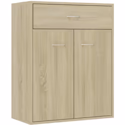 Doté d'un charme minimaliste, ce buffet satisfera vos différentes exigences et sera un complément idéal dans votre pièce. Ave ...