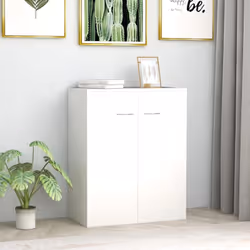 Description générale Ce buffet au design minimaliste est un ajout à la fois pratique et décoratif pour votre intérieur. Il di ...